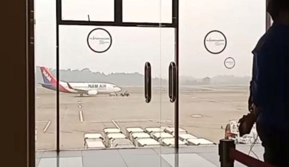 Pesawat NAM Air, Batam-Natuna terkendala