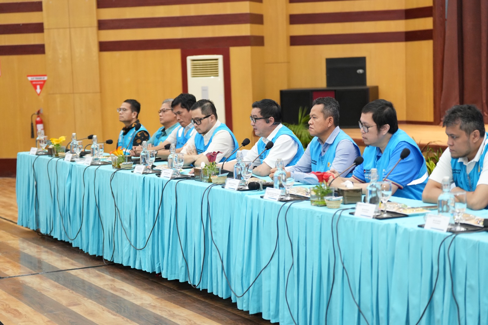 Dirut PLN Batam Kwin Fo menyampaikan kronologi, skema kompensasi, dan temuan evaluasi blackout Batam-Bintan dalam konferensi pers.
